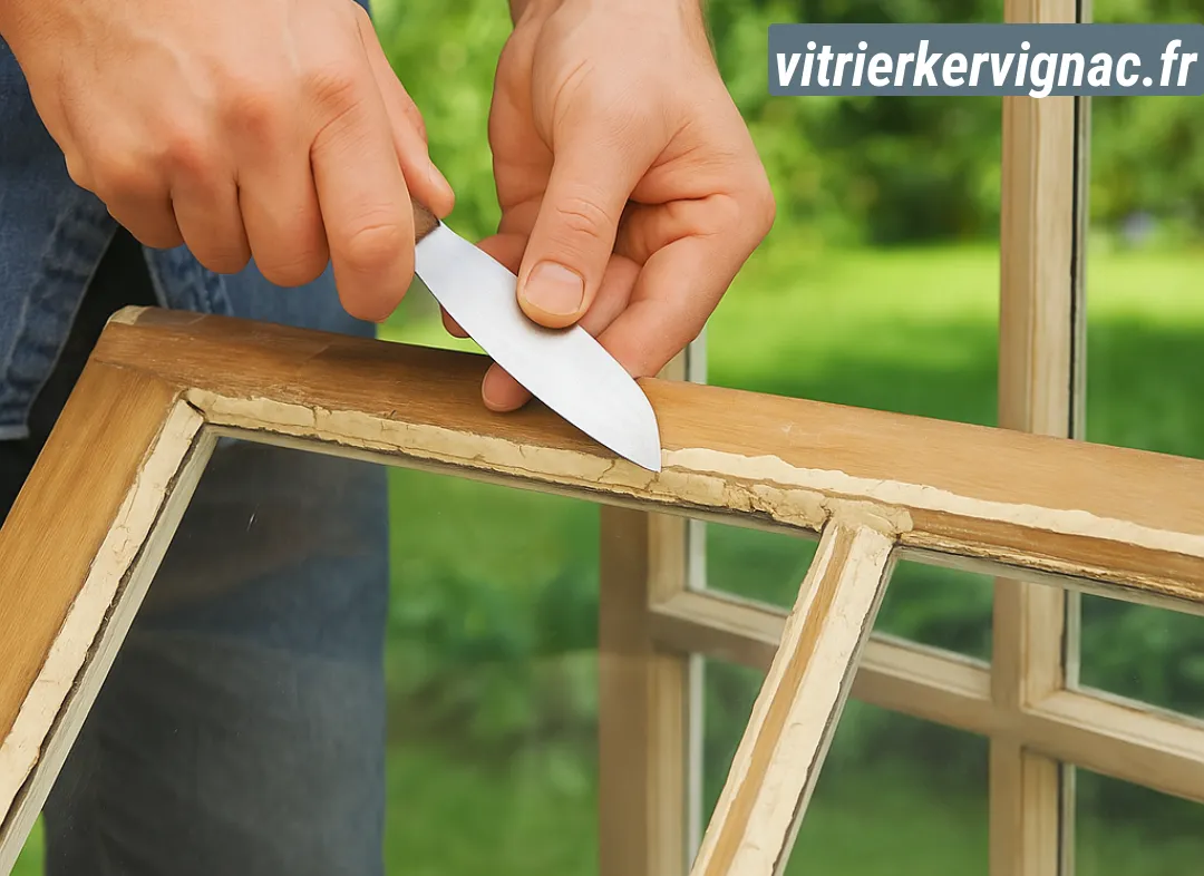 Remplacement de simple vitrage Kervignac
